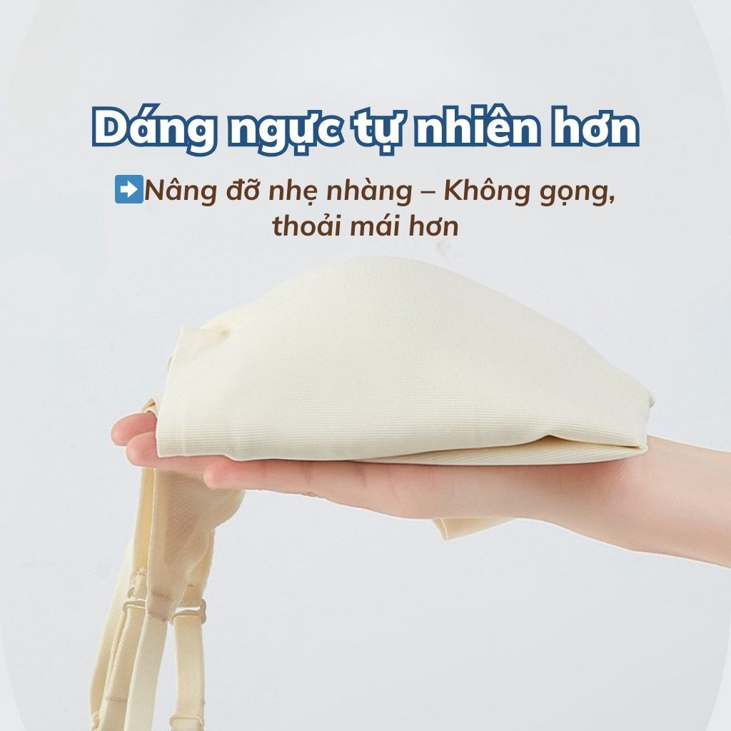Áo bra nữ su đúc cao cấp đệm mút sẵn bán cố định không xê dịch dáng lửng lộ bụng gợi cảm LANXA B6683