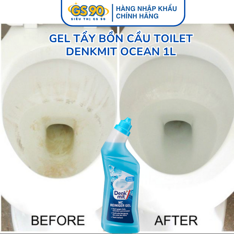 Nước Tẩy Rửa Bồn Cầu Nhà Vệ Sinh Domol 750ml Sạch Cặn Khử Mùi Hàng Chính Hãng