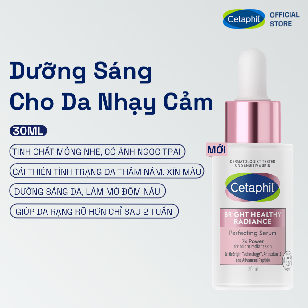 [LIVE] Serum tinh chất dưỡng sáng da và làm mờ đốm nâu Cetaphil Bright Healthy Radiance Perfecting Serum 30ml