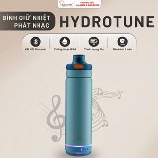 Bình giữ nhiệt La gourmet Hydrotune 500ml tích hợp loa Bluetooth, đèn LED theo nhạc, chống nước
