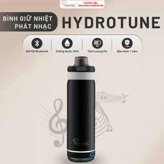 Bình giữ nhiệt La gourmet Hydrotune 500ml tích hợp loa Bluetooth, đèn LED theo nhạc, chống nước