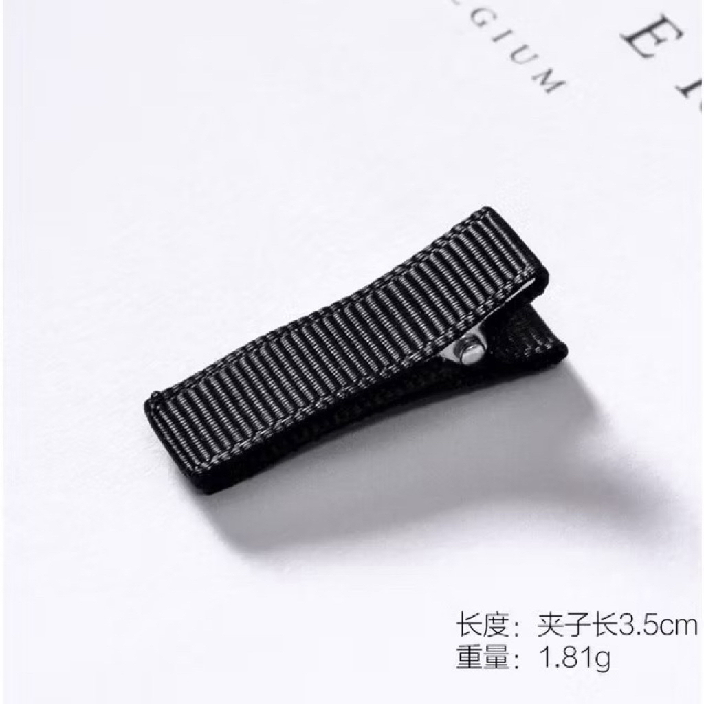 HOẢ TỐC Combo 10 20 50 Kẹp Mỏ Vịt Bọc Vải , Kẹp Bọc Ruy Băng Phôi Kẹp Handmade