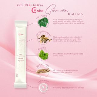 Dung dịch vệ sinh cho nữ đũa thần phụ khoa Cobe giảm khô rát, dưỡng ẩm, thơm lâu vùng kín