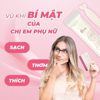 Dung dịch vệ sinh cho nữ đũa thần phụ khoa Cobe giảm khô rát, dưỡng ẩm, thơm lâu vùng kín