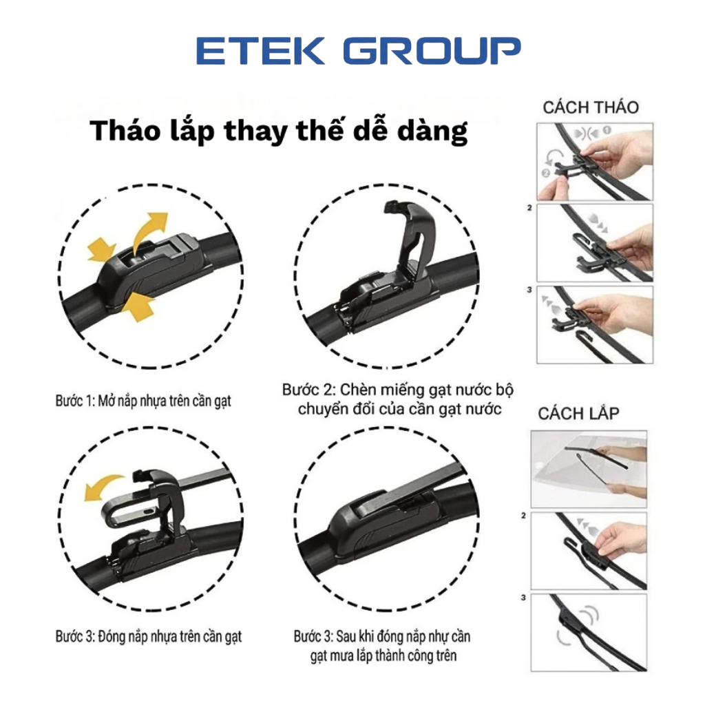 Gạt mưa ô tô TOYOTA, Cần gạt mưa UP PART Silicone xương sắt cho xe: Vios,Corolla Cross, Altis,Camry, Fortuner, Avanza...