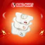 Yếm Sơ Sinh Tròn Xô Muslin Nhiều Hình Dễ Thương Cho Bé Tập Ăn Dặm Giữ Ấm Cổ Bảo Vệ Quần Áo - Bibomart