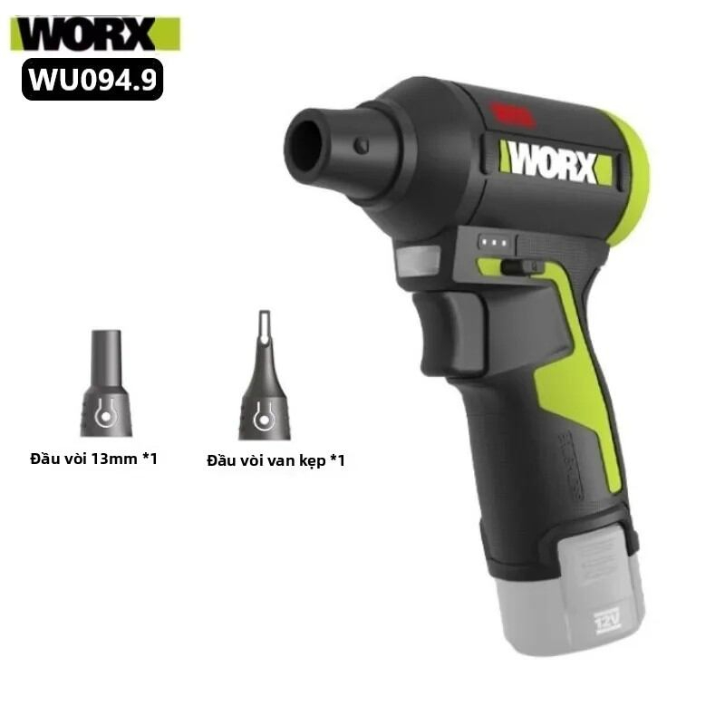 WORX WU094 - MÁY THỔI BỤI CẦM TAY DÙNG PIN 12V WORX WU094 CHÍNH HÃNG - BẢO HÀNH 12 THÁNG