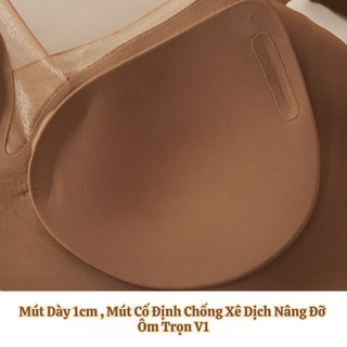 Combo 2 Áo Ngực Nữ Su Gân Tăm Viền Ép Không Đường May Phối Lưới, Áo Lót Không Gọng Mút Vừa Ôm Nâng V1 King Shop A-2377