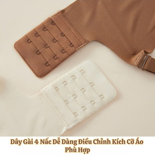 Áo Ngực Nữ Su Gân Tăm Viền Ép Không Đường May Phối Lưới, Áo Lót Không Gọng Mút Vừa Ôm Nâng V1 King Shop A-2377