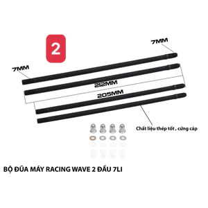 Burong thép ren 7ly siêu cứng , Đi lòng dài 78-90 ( Wave , dream , Si50 , Ex50 )