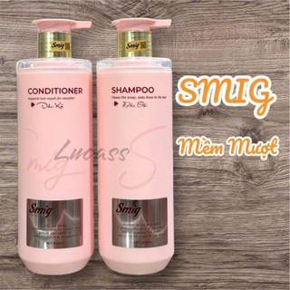 (Chính Hãng) cặp dầu gội xả Smig ngăn tóc gãy rụng mềm mượt tóc