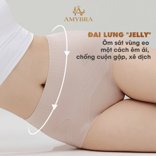 [ BST 2026 ] Quần Gen Định Hình Bụng Dưới Đúc Su, Quần Lót Gen Nịt Bụng Không Lộ Viền AMYBRA N699