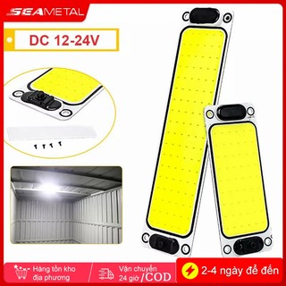 đèn trần ô tô SEAMETAL Đèn led cob 54/108smd 12/24V Ánh Sáng Trắng Gắn Trần Xe Hơi / Xe Tải