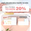 Thùng 15 bịch giấy sương mai TopGia 460 tờ bản to 4 lớp mềm mịn, siêu dai, thấm hút tốt