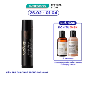 Tẩy Da Môi Cocoon Scrub With Macadamia Oil And Shea Butter Soft Smooth Lips Cà Phê Đắk Lắk 5g
