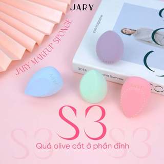 Mút Tán Nền Trang Điểm Jary Makeup Sponge Vạt Xéo Duduhouse