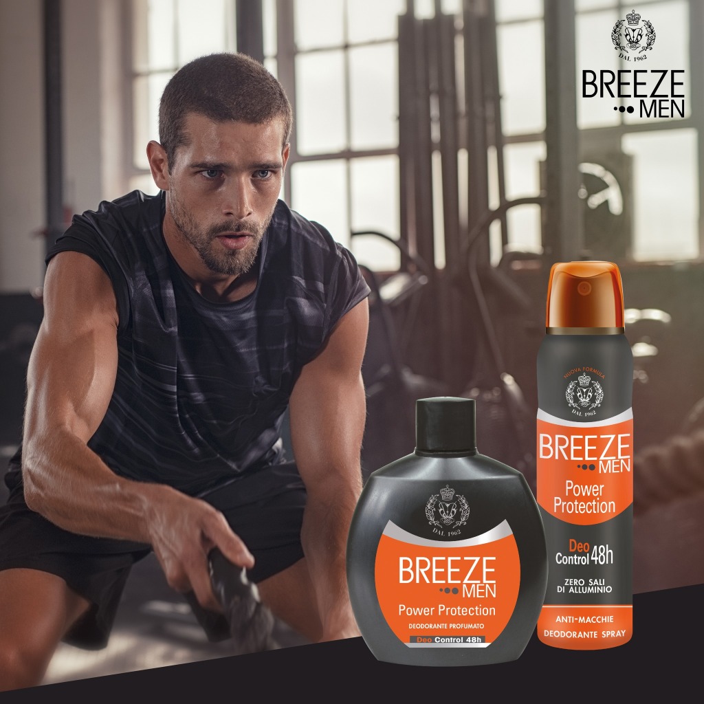 [SIÊU ƯU ĐÃI] Combo 3 Xịt Khử Mùi Nam Hương Nước Hoa Breeze Men Power Protection 150ml + Tặng 1 Breeze Squeeze