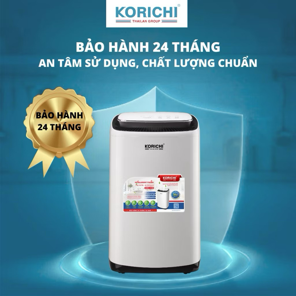 Máy hút ẩm Korichi KRC-25 25lít , KRC-1130 30Lít , KRC-50 50lit ...