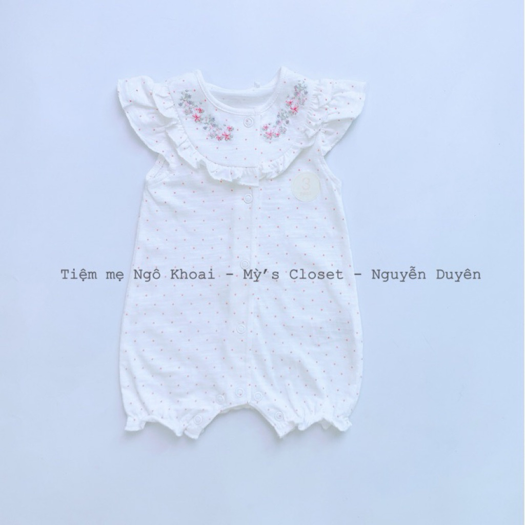 [MD79] NEX.T- 0/3-3/6M Romper/ Body đùi cho bé trai và gái