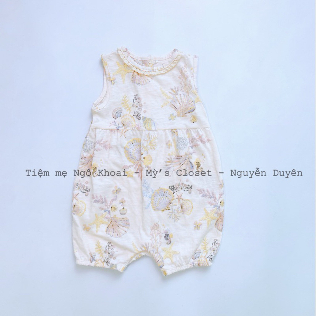[MD79] NEX.T- 0/3-3/6M Romper/ Body đùi cho bé trai và gái
