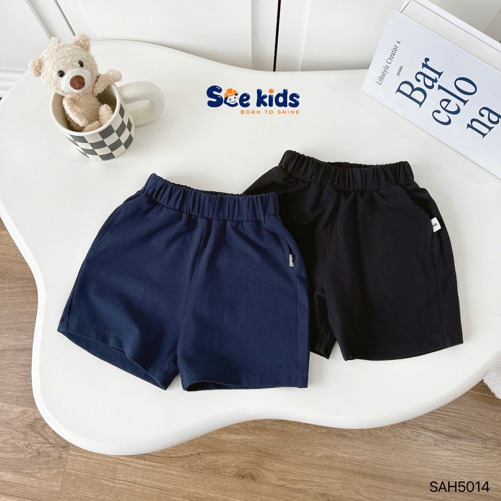 Set polo cộc tay zaclang Phi hành gia SCE chất liệu cotton 4c co giãn mềm mại cho bé 8-27kg