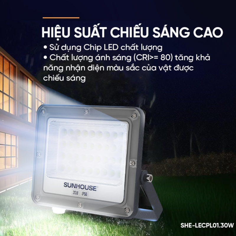ĐÈN PHA LED ECO SHE-LECPL01.X0W