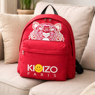 Balo Hổ Đỏ Thêu Kazo – Balo Thời Trang Unisex Cá Tính Hot Trend