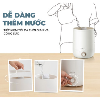 Máy phun sương 4.5L Bear HUF-H456TX, Công Suất 30W, Tạo ẩm, Làm mát, Kháng khuẩn, Êm ái, BH 18 Tháng