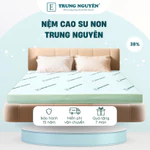 Nệm cao su non Trung Nguyên cao cấp, êm ái, đàn hồi, nâng đỡ cơ thể, ít lún, đệm cao su non kết hợp Memory Foam. — ảnh 1