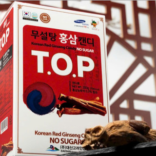Kẹo Sâm Cao Cấp Hàn Quốc - Dạng Hộp 200g - Dành Cho Người Không Ăn Đường - SHOP DẦU DOKRAK