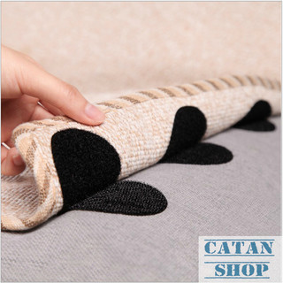 Bịch 5 Miếng Dán Cố Định Thảm Xe Chống Trượt Độ Bám Cao, Miếng Dán Cố Định Thảm Ghế Giường Tiện Lợi