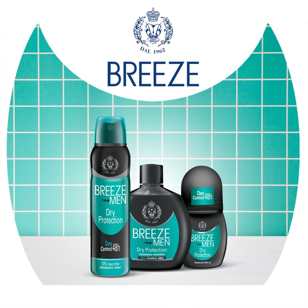 [SIÊU ƯU ĐÃI BREEZE] Combo 3 Xịt Khử Mùi Nam Hương Nước Hoa Breeze Men Dry 150ml + Tặng 1 Breeze Squeeze