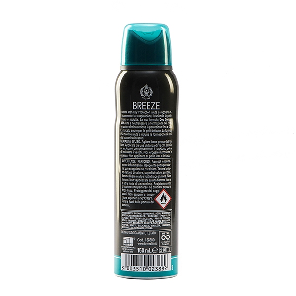 [SIÊU ƯU ĐÃI BREEZE] Combo 3 Xịt Khử Mùi Nam Hương Nước Hoa Breeze Men Dry 150ml + Tặng 1 Breeze Squeeze