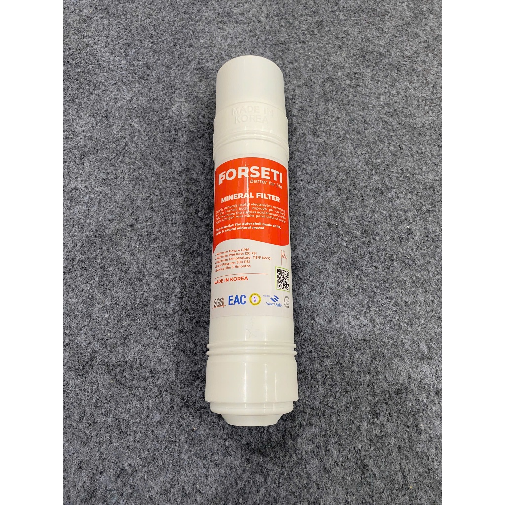 Lõi Chức Năng Mineral FORSETI Khoáng Đá Dạng Cắm Nhanh Chữ U Sản Xuất Tại Hàn Quốc