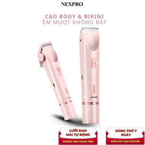Máy cạo lông bikini hai đầu NEXPRO Chuyên Dụng cạo sạch an toàn , hiệu quả cao