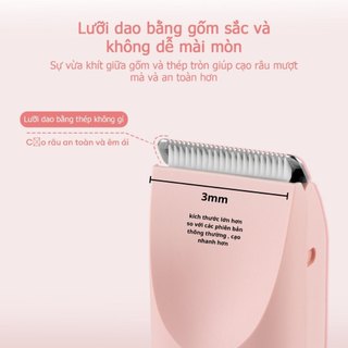 [CHE TÊN] Máy cạo lông bikini hai đầu NEXPRO Chuyên Dụng cạo sạch an toàn , hiệu quả cao