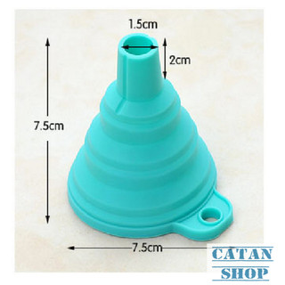 Phễu Silicon Gấp Gọn Dùng Chiết Chất Lỏng, Dầu Ăn, Gia Vị Siêu Bền, Quặng Phễu Silicone Chiết Nước