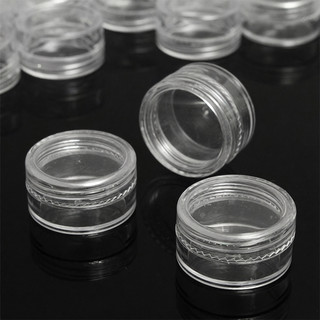 (SET 3) HŨ NHỰA TRONG SUỐT Có Nắp Đậy Dùng Để Chiết Mỹ Phẩm(C17)Nhiều Kích Cỡ Đem Đi Du Lịch,Công Tác,Thể Thao Tiện Lợi