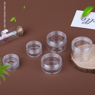 (SET 3) HŨ NHỰA TRONG SUỐT Có Nắp Đậy Dùng Để Chiết Mỹ Phẩm(C17)Nhiều Kích Cỡ Đem Đi Du Lịch,Công Tác,Thể Thao Tiện Lợi