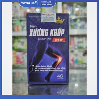 Viên Xương Khớp Kingphar New – Hỗ Trợ Xương Khớp Chắc Khỏe - Hộp 40 Viên