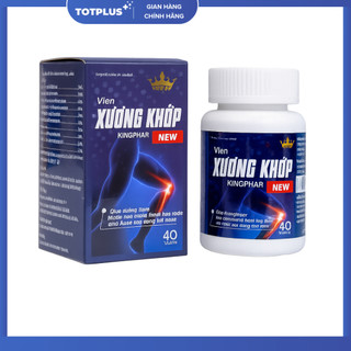 Viên Xương Khớp Kingphar New – Hỗ Trợ Xương Khớp Chắc Khỏe - Hộp 40 Viên