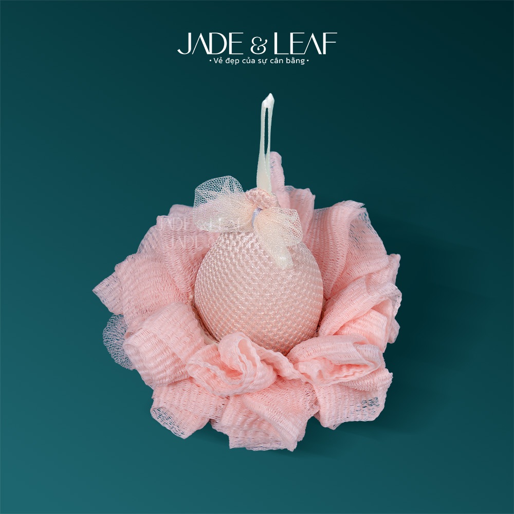 Bông Tắm Tạo Bọt Jade&Leaf Cao Cấp Hình Que Kem Mềm Mịn Bọt Nhiều Size Lớn Chất Liệu Lưới