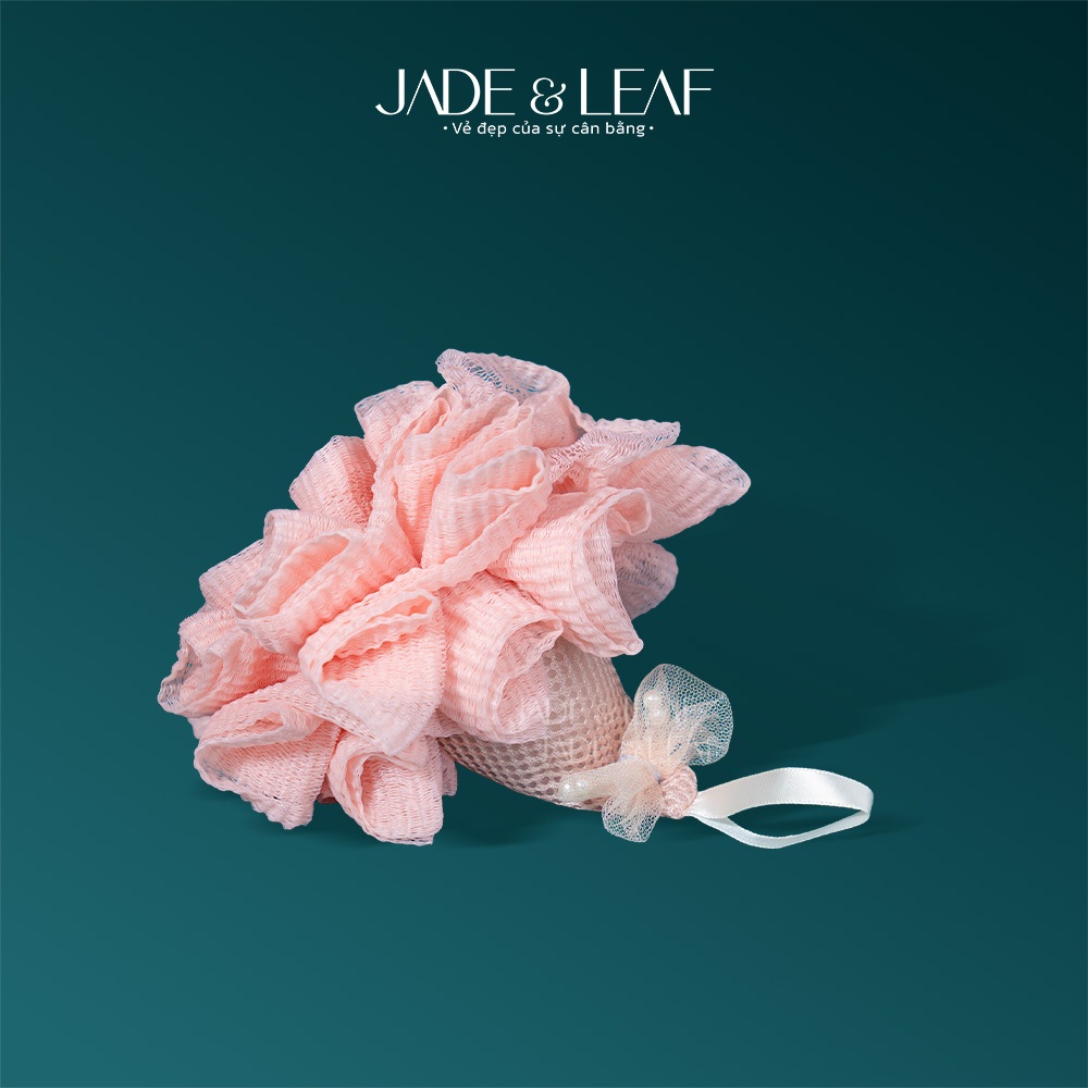 Bông Tắm Tạo Bọt Jade&Leaf Cao Cấp Hình Que Kem Mềm Mịn Bọt Nhiều Size Lớn Chất Liệu Lưới