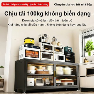 Tủ để đồ Tấm Hiện đại sang trọng Kệ tủ đa năng 100% thép carbon Tủ bếp đa năng Cao Cấp