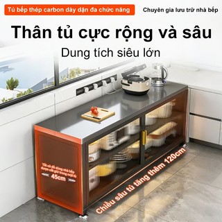 Tủ để đồ Tấm Hiện đại sang trọng Kệ tủ đa năng 100% thép carbon Tủ bếp đa năng Cao Cấp