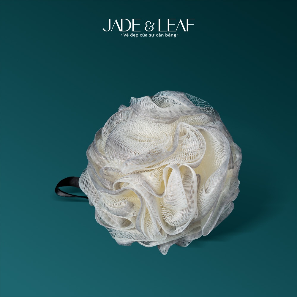 Bông Tắm Tạo Bọt Jade&Leaf Cao Cấp Phong Cách Hàn Quốc, Mềm Mịn Bọt Nhiều Size Lớn Chất Liệu Lưới