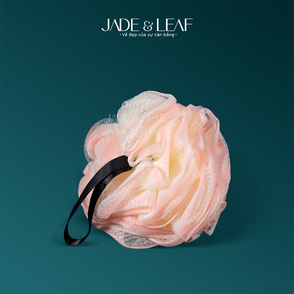 Bông Tắm Tạo Bọt Jade&Leaf Cao Cấp Phong Cách Hàn Quốc, Mềm Mịn Bọt Nhiều Size Lớn Chất Liệu Lưới
