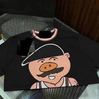 Áo Thun Nam Nữ Chàng Trai Lợn Mister Pig 2019 Cotton Cao Cấp In Hình Dễ Thương Form Slim