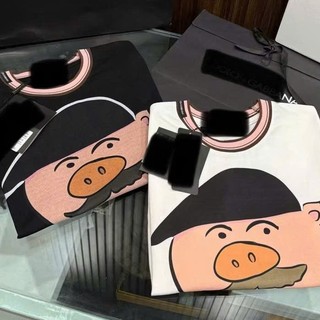 Áo Thun Nam Nữ Chàng Trai Lợn Mister Pig 2019 Cotton Cao Cấp In Hình Dễ Thương Form Slim