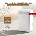 Máy hút ẩm lọc không khí ion FUJIHOME công suất lớn bằng máy nén cho gia đình công nghiệp — ảnh 5